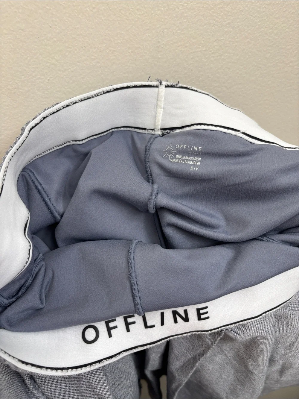 Offline by Aerie Pleated Women's Athletic Skirt in Light Heather Gray